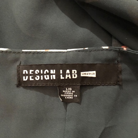 Design Lab chiffon blouse with ruched waist and cuffs - Picture 5 of 13